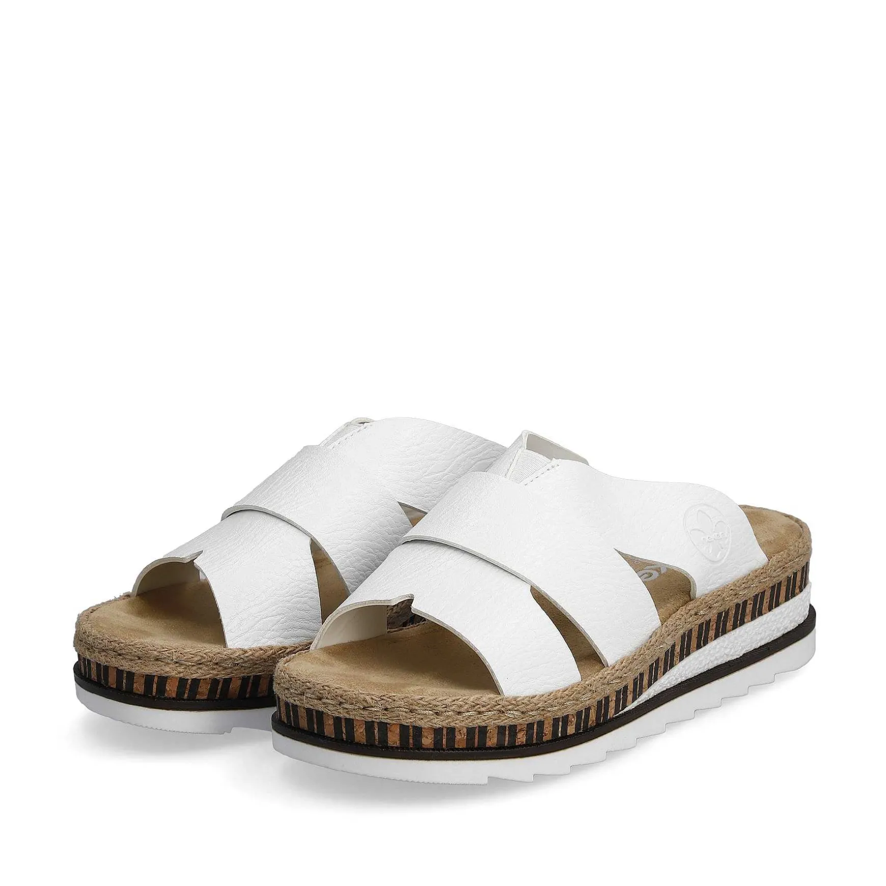 Rieker Women'S Mules Pure White