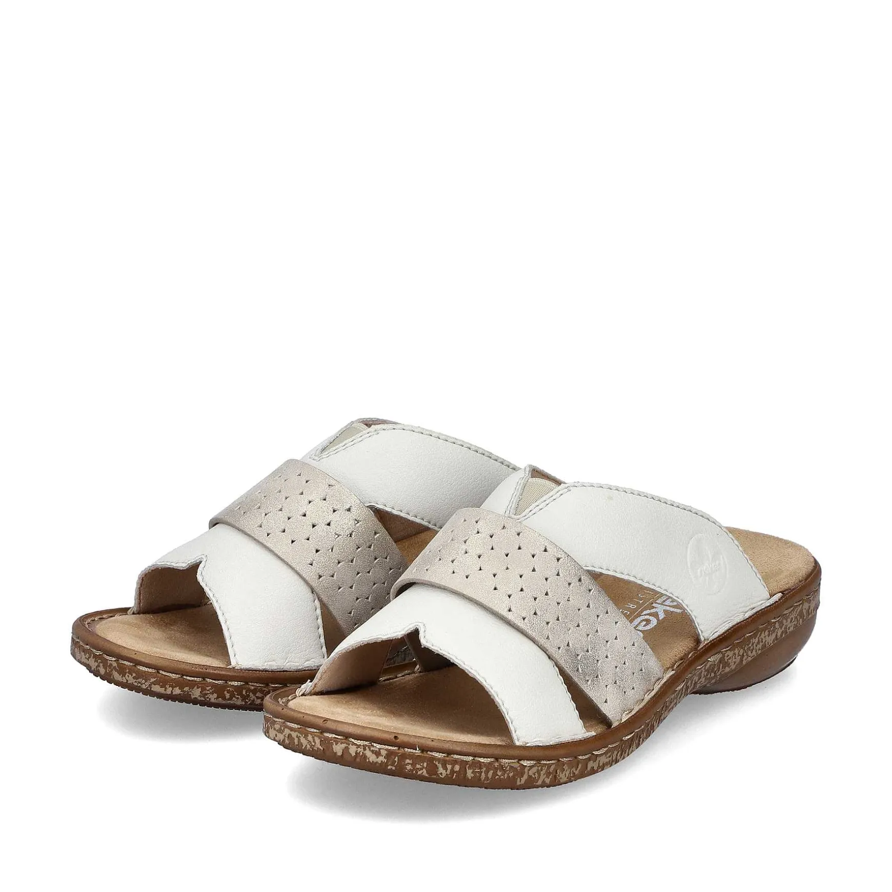 Rieker Women'S Mules Pure White