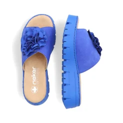 Rieker Women'S Mules Royal Blue