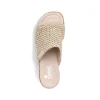 Rieker Women'S Mules Sand Beige