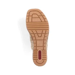 Rieker Women'S Mules Sand Beige