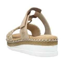 Rieker Women'S Mules Sand Beige