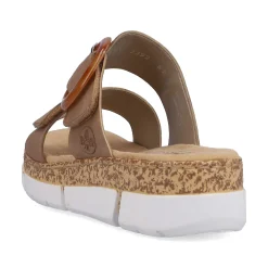 Rieker Women'S Mules Sand Beige