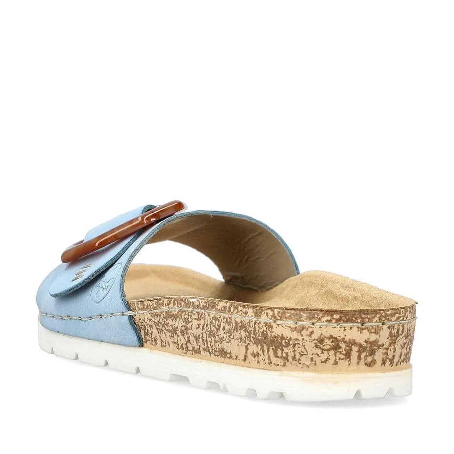 Rieker Women'S Mules Sky Blue