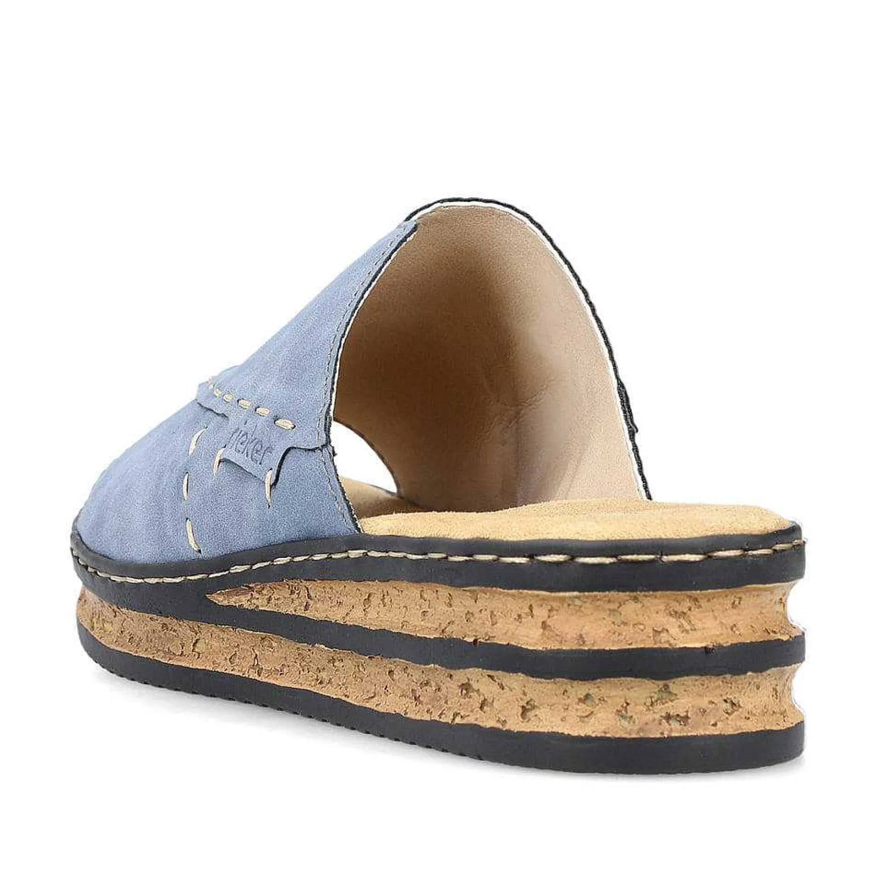Rieker Women'S Mules Sky Blue
