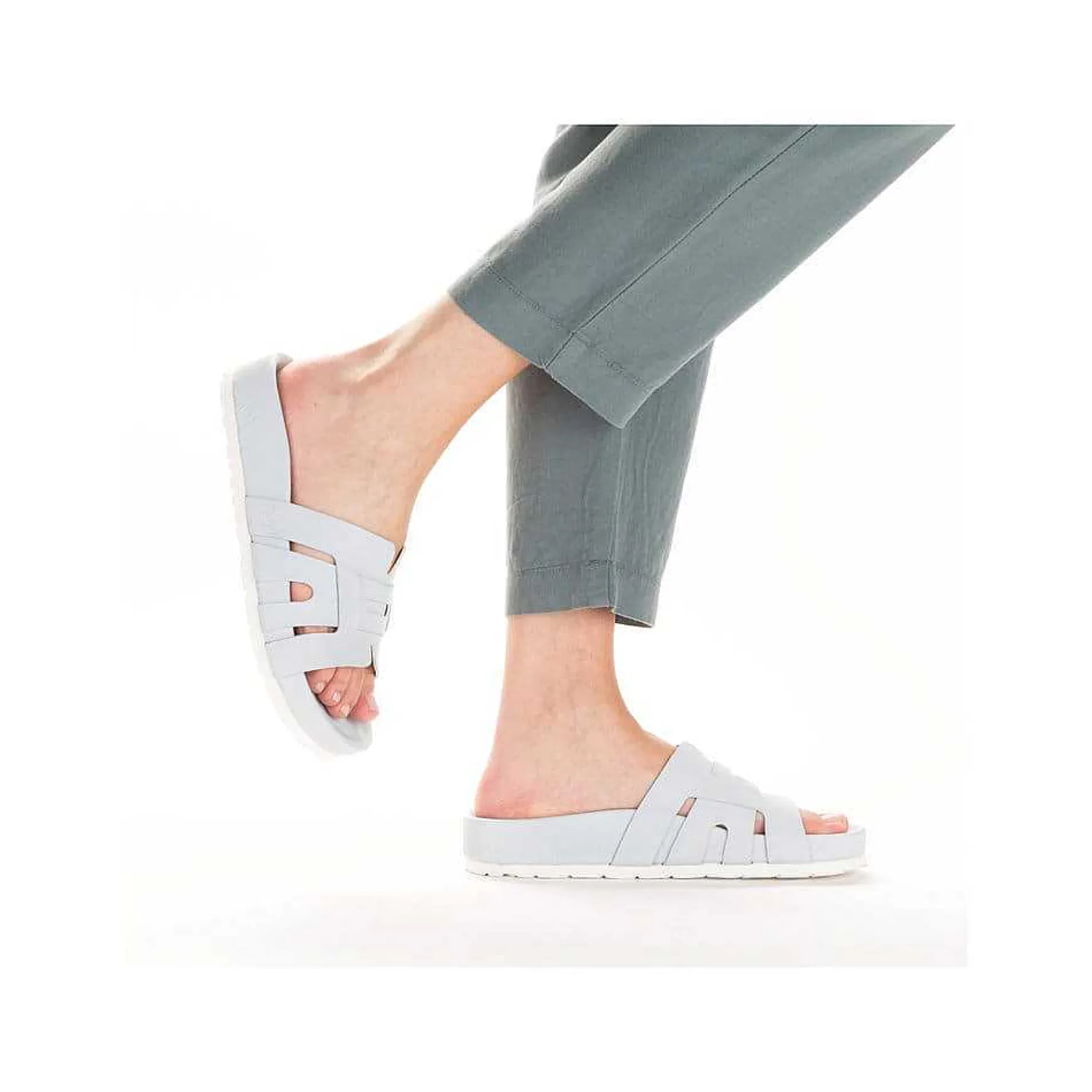 Rieker Women'S Mules Sky Blue