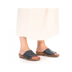 Rieker Women'S Mules Slate Blue