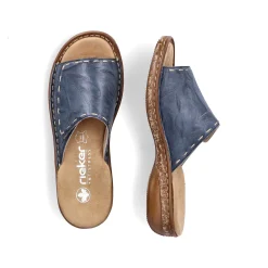 Rieker Women'S Mules Slate Blue