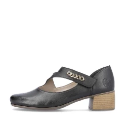 Rieker Women'S Pumps Asphalt Black