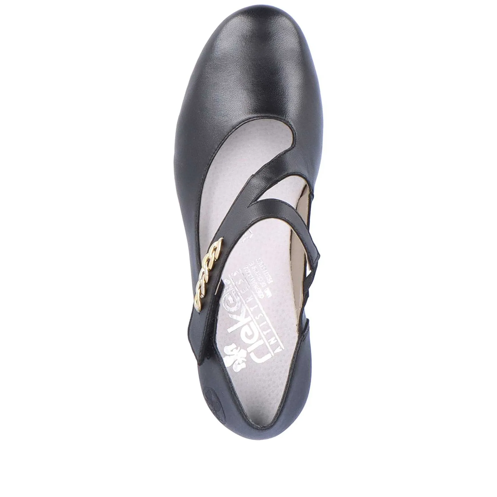 Rieker Women'S Pumps Asphalt Black