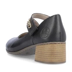 Rieker Women'S Pumps Asphalt Black
