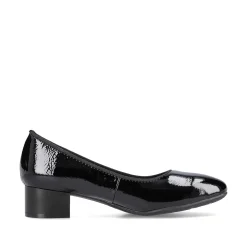 Rieker Women'S Pumps Glossy Black