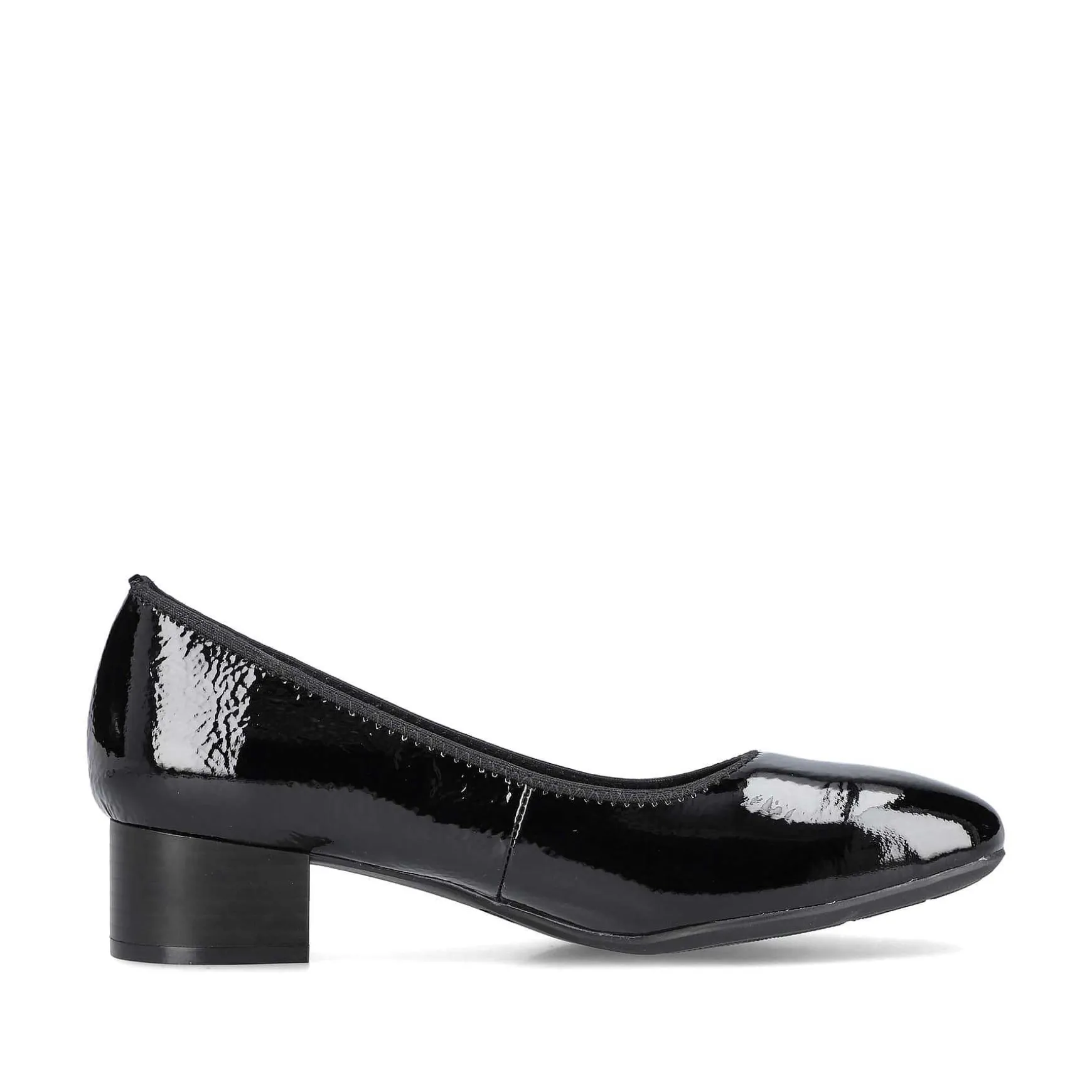 Rieker Women'S Pumps Glossy Black
