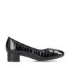 Rieker Women'S Pumps Glossy Black