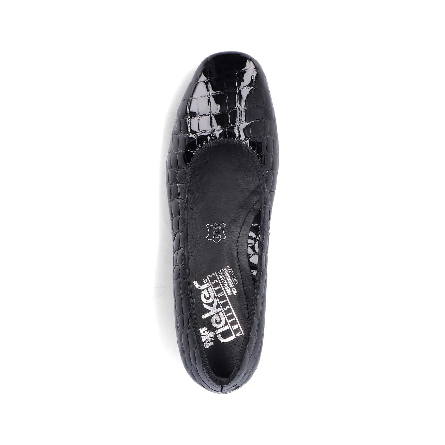 Rieker Women'S Pumps Glossy Black