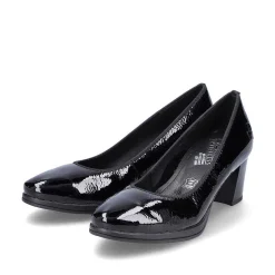Rieker Women'S Pumps Glossy Black