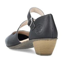Rieker Women'S Pumps Glossy Black