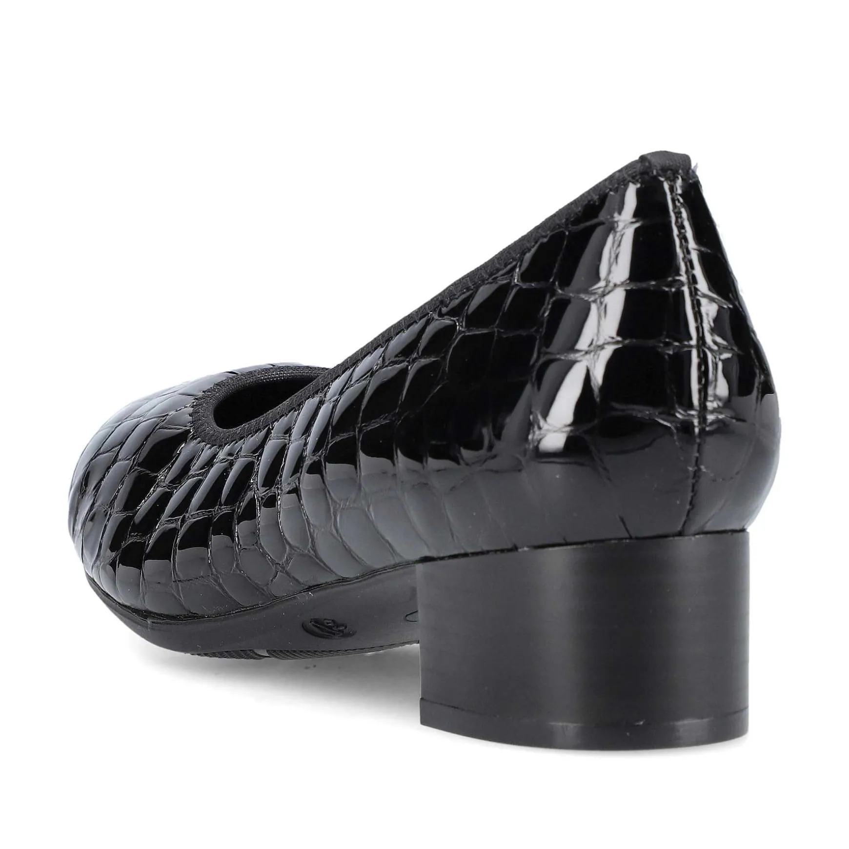 Rieker Women'S Pumps Glossy Black