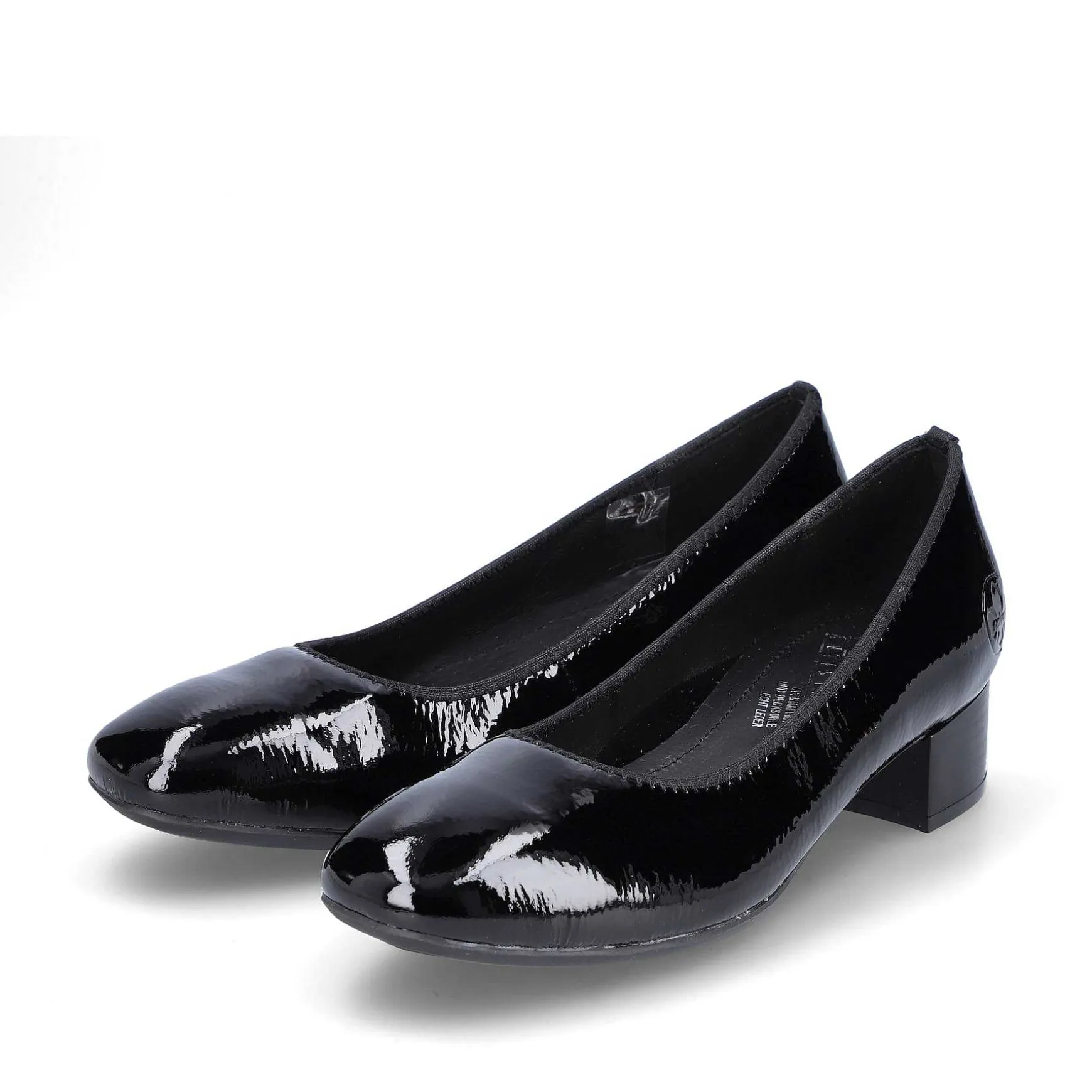 Rieker Women'S Pumps Glossy Black