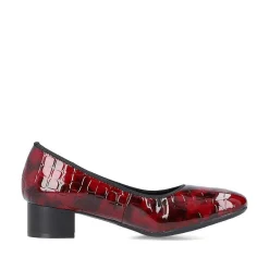 Rieker Women'S Pumps Metallic Red