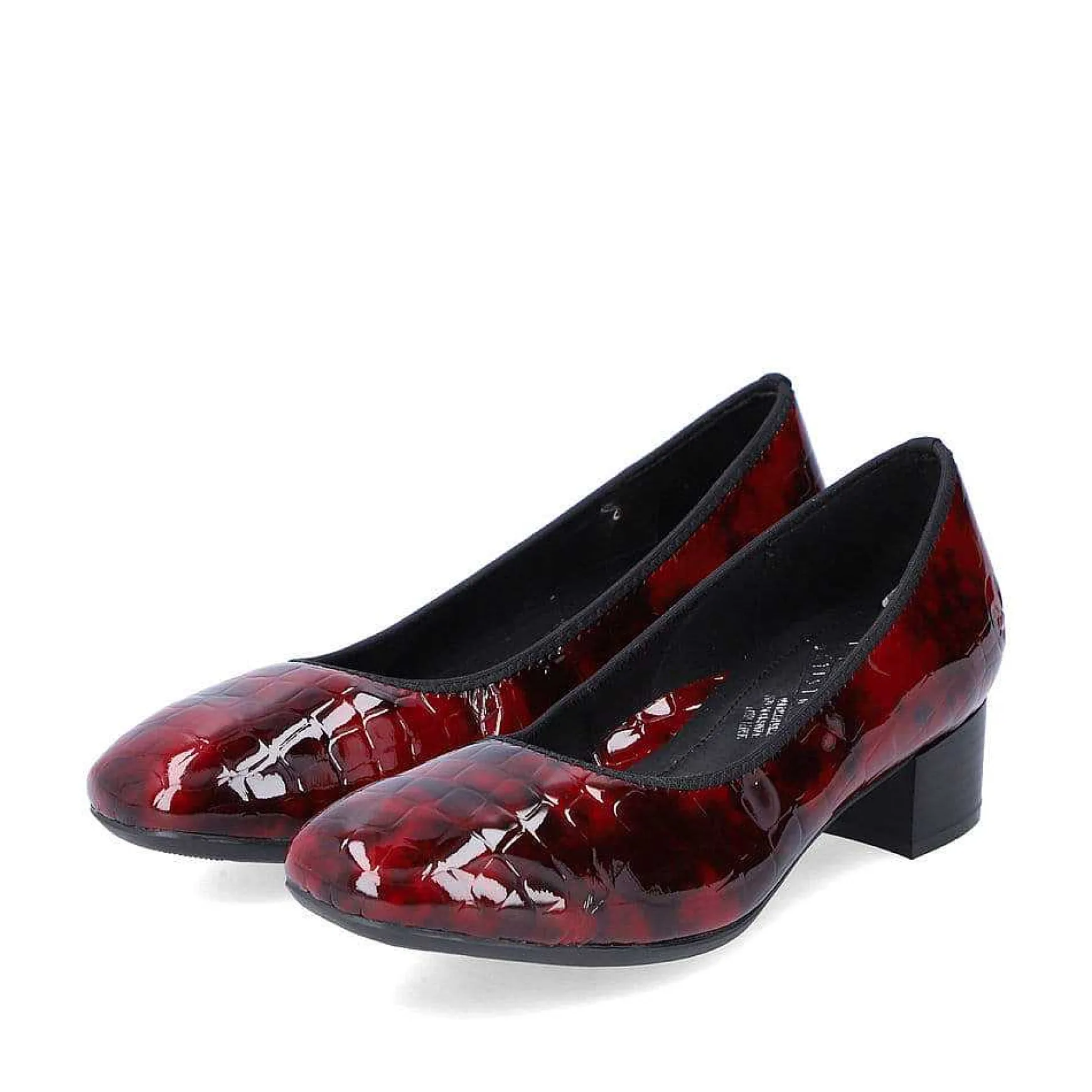 Rieker Women'S Pumps Metallic Red