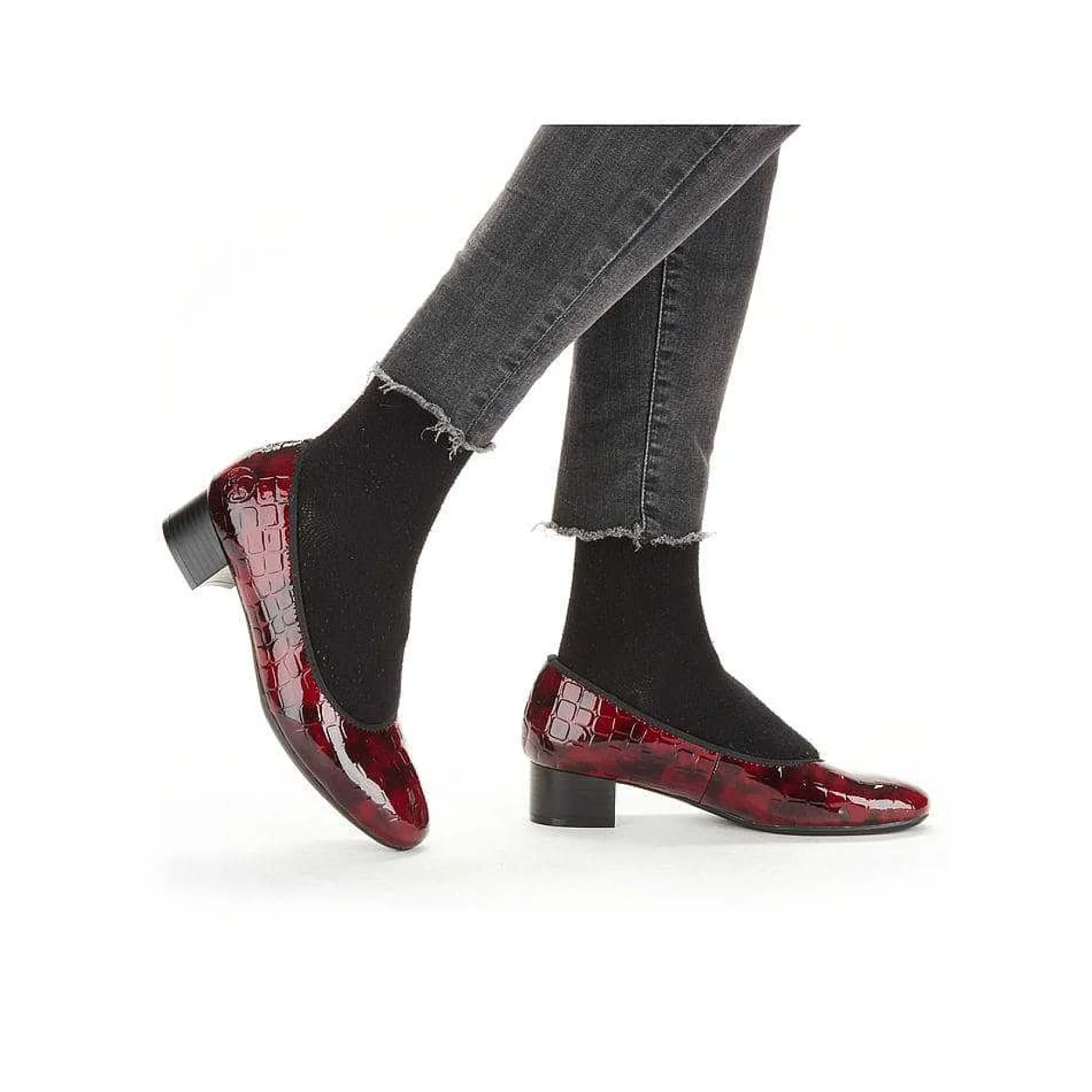 Rieker Women'S Pumps Metallic Red