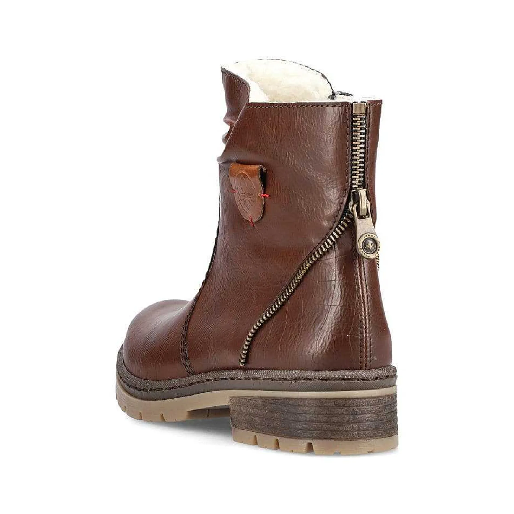 Rieker Women'S Short Boots Chestnut Brown