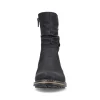 Rieker Women'S Short Boots Graphite Black