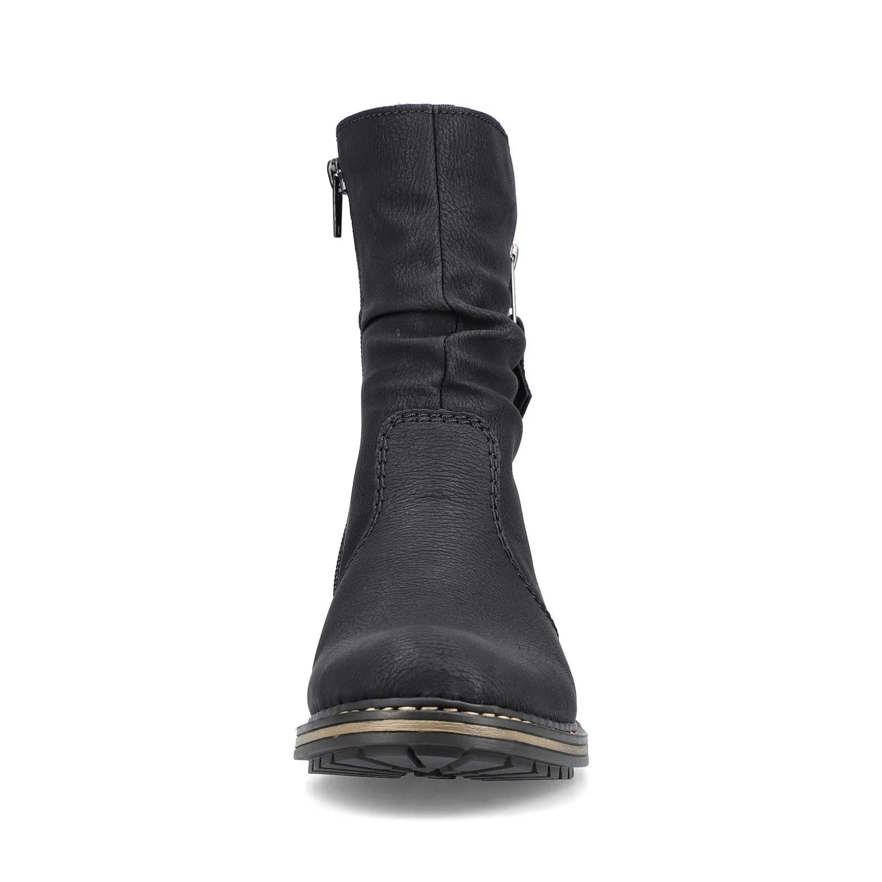 Rieker Women'S Short Boots Graphite Black
