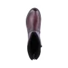Rieker Women'S Short Boots Burgundy Red