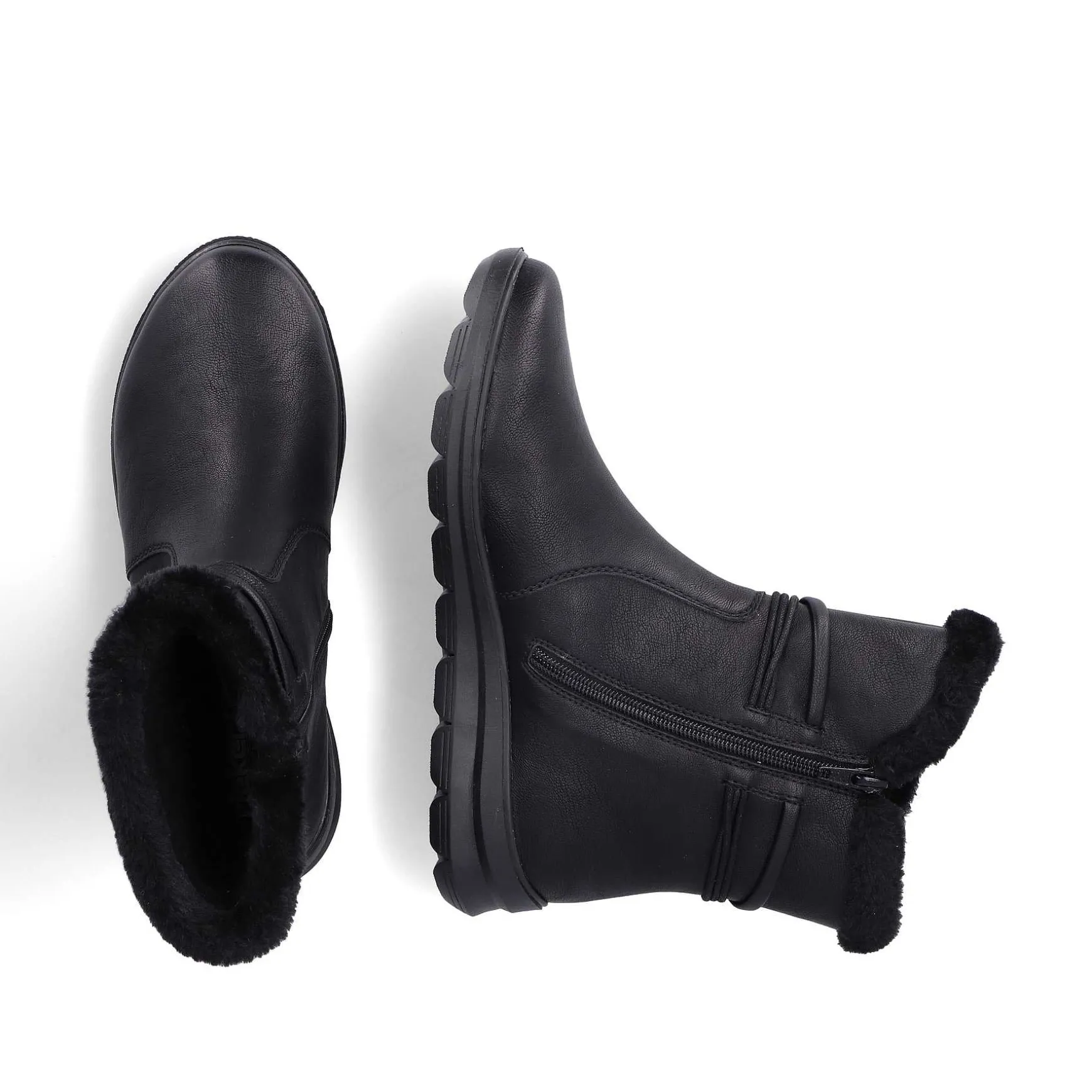 Rieker Women'S Short Boots Jet Black