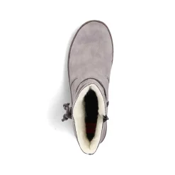 Rieker Women'S Short Boots Silver Gray