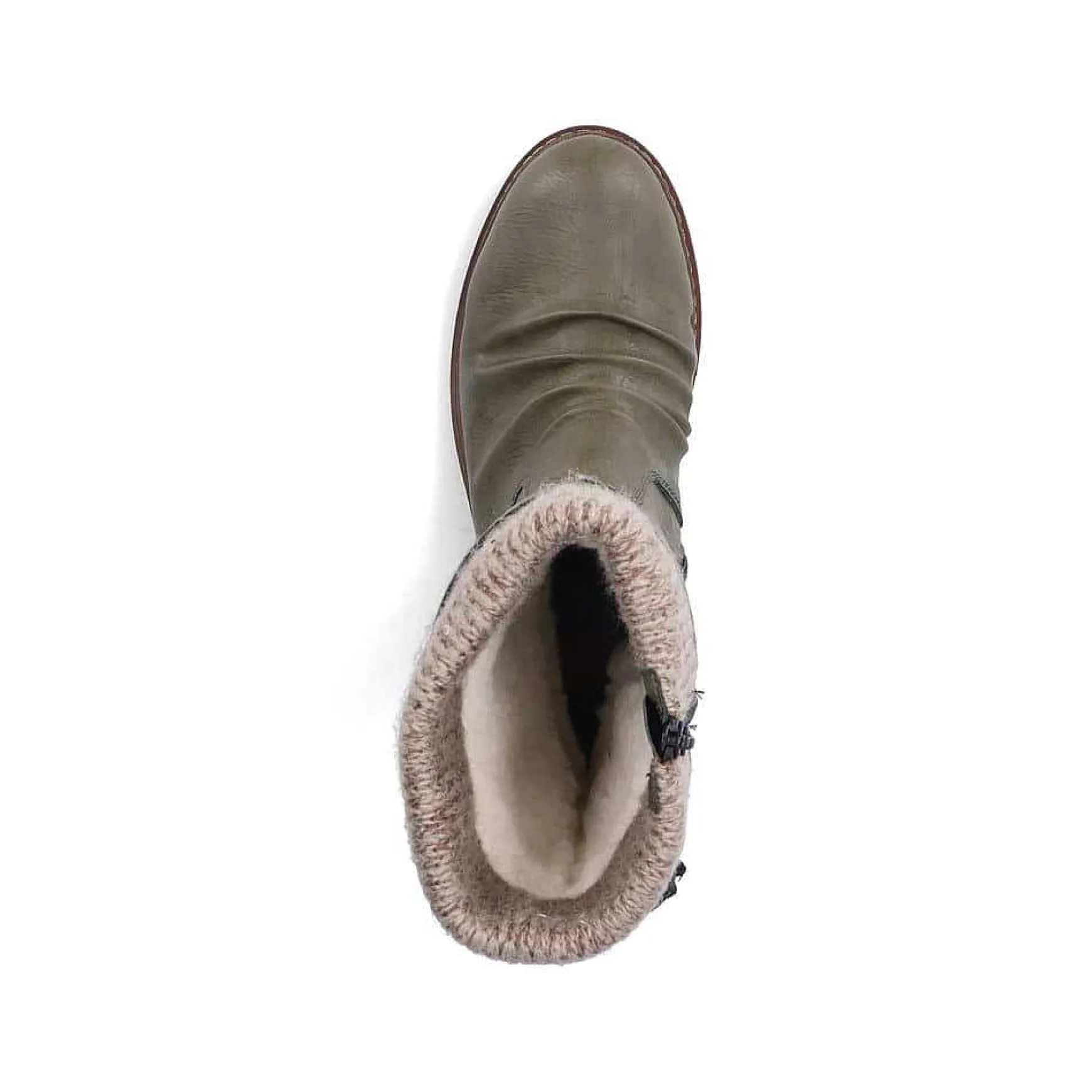 Rieker Women'S Short Boots Khaki Green