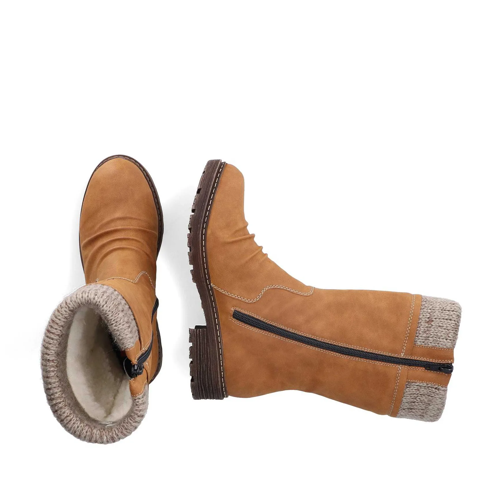 Rieker Women'S Short Boots Camel Brown