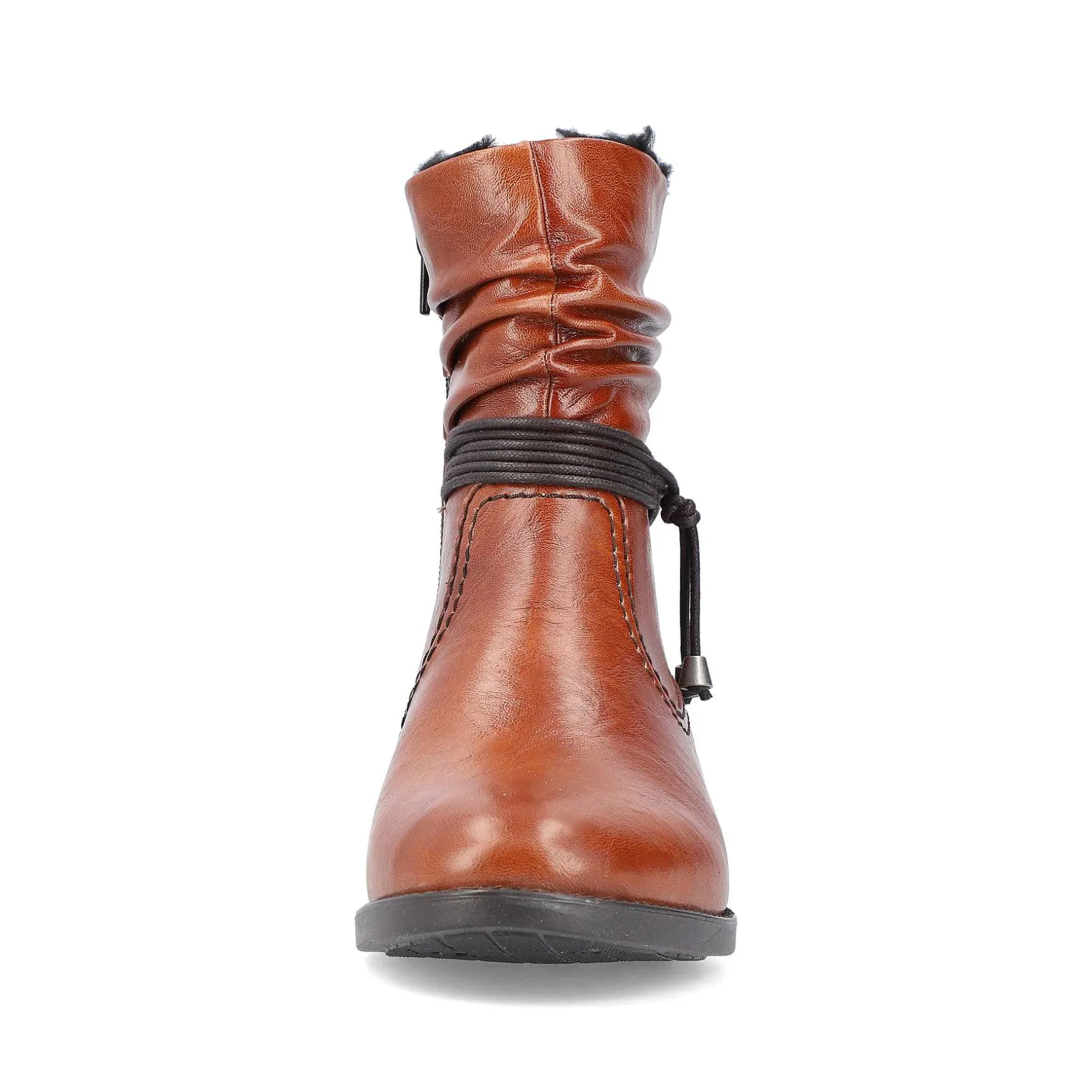 Rieker Women'S Short Boots Chestnut Brown