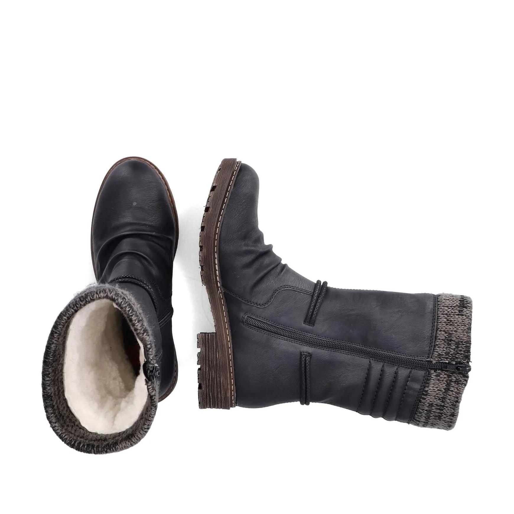Rieker Women'S Short Boots Jet Black