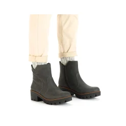 Rieker Women'S Short Boots Brown Gray