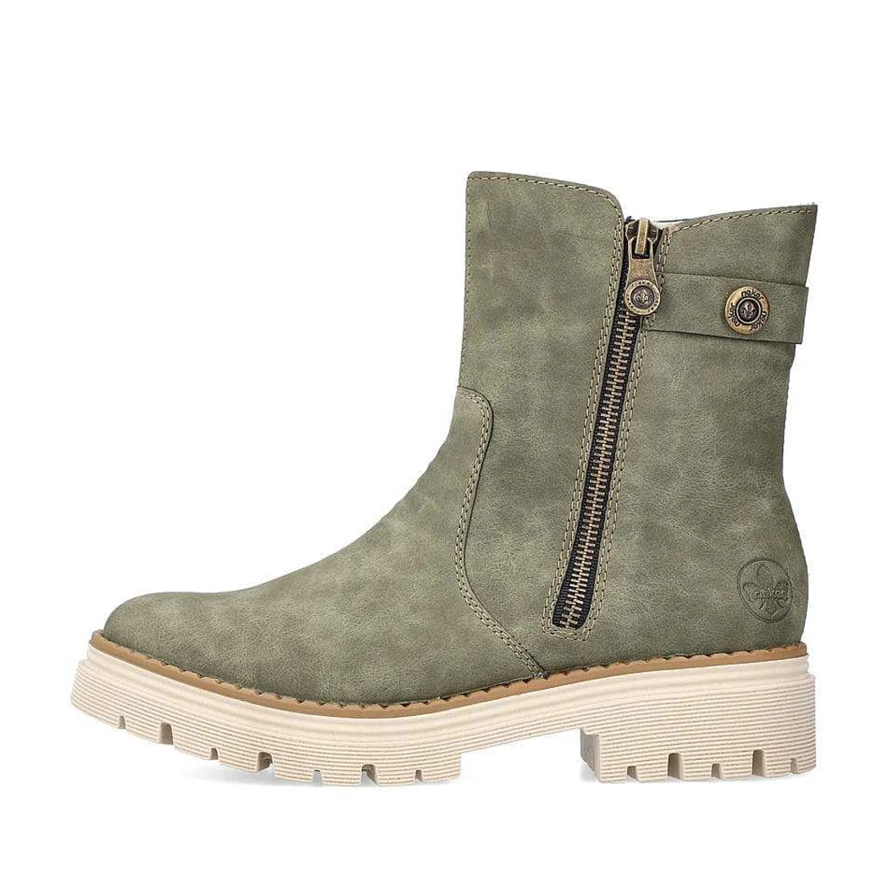 Rieker Women'S Short Boots Leaf Green