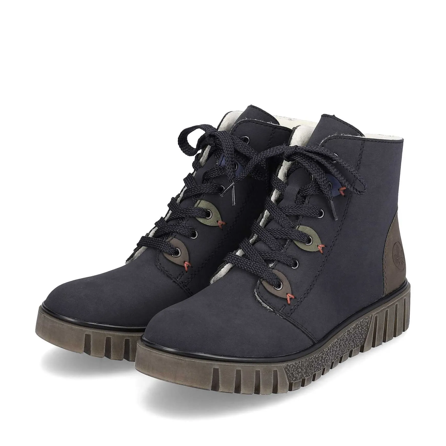 Rieker Women'S Short Boots Navy Blue