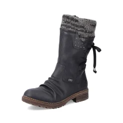Rieker Women'S Short Boots Jet Black