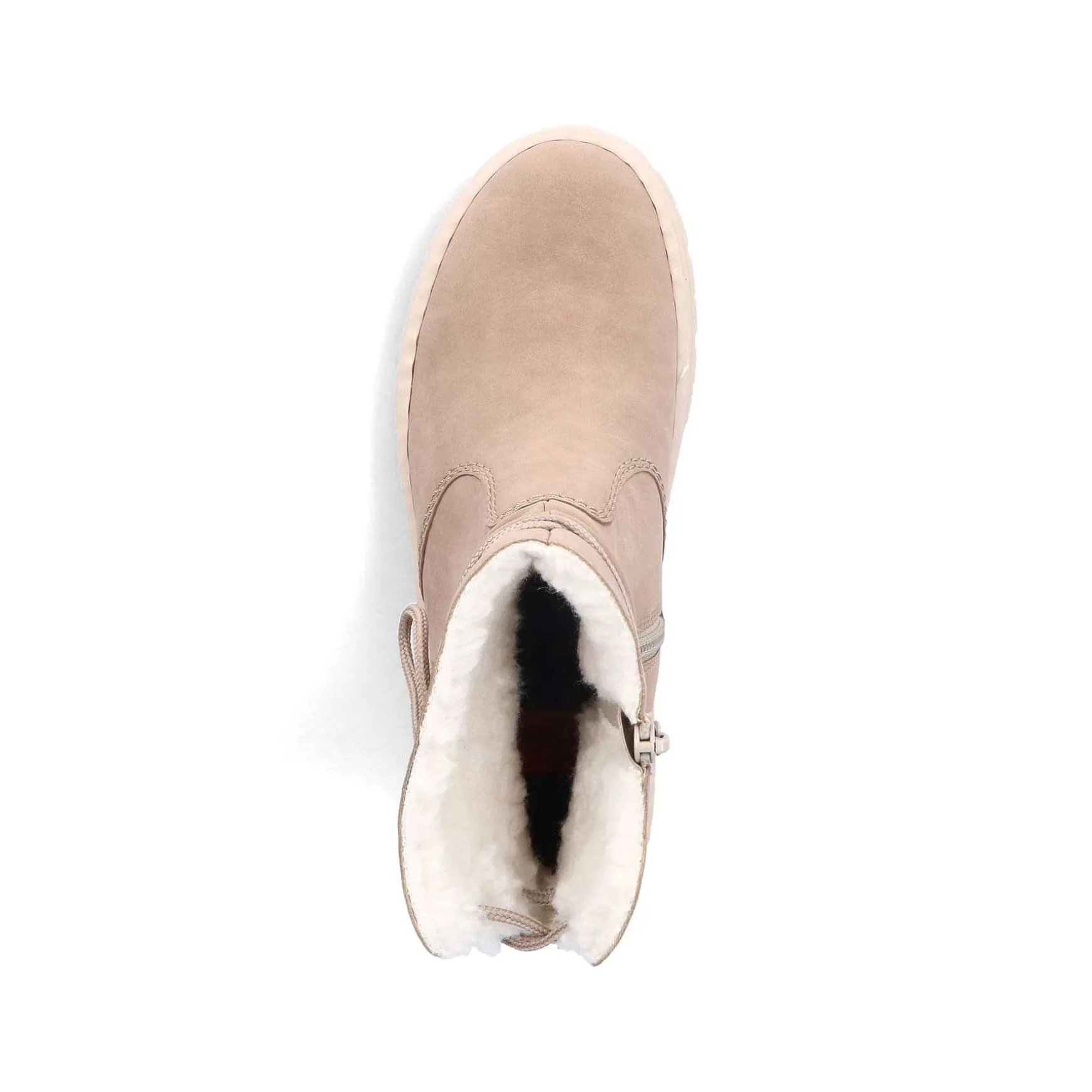 Rieker Women'S Short Boots Cream Beige