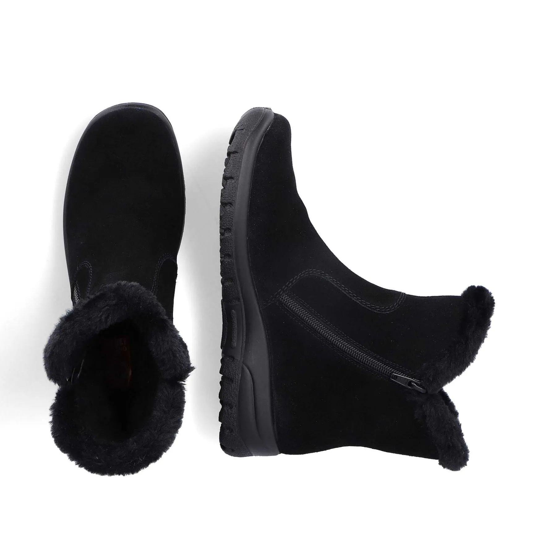 Rieker Women'S Short Boots Jet Black