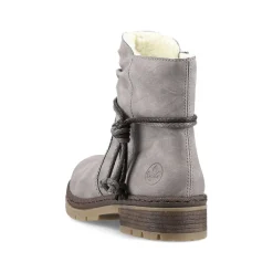 Rieker Women'S Short Boots Silver Gray