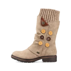 Rieker Women'S Short Boots Beige