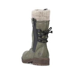 Rieker Women'S Short Boots Khaki Green
