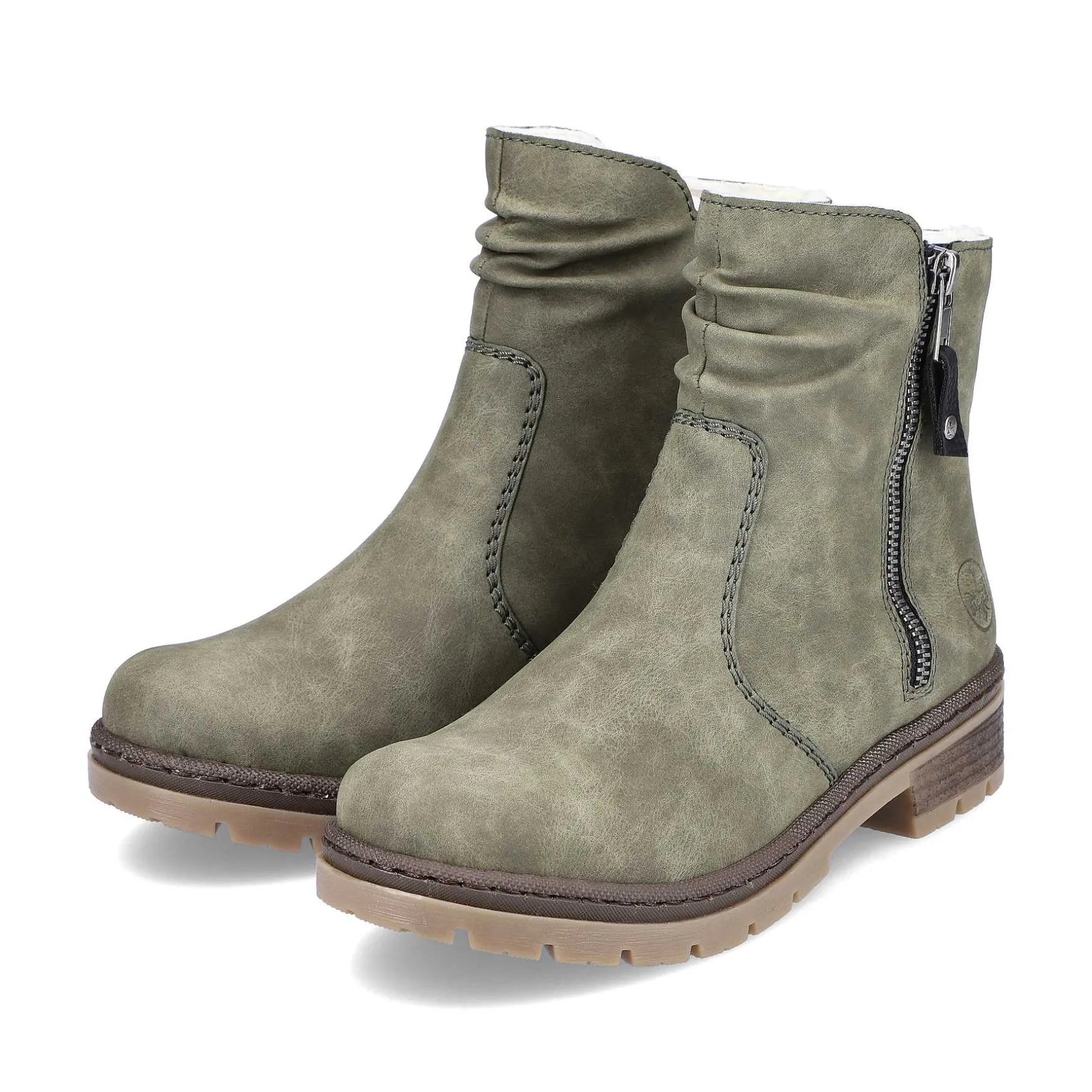 Rieker Women'S Short Boots Leaf Green