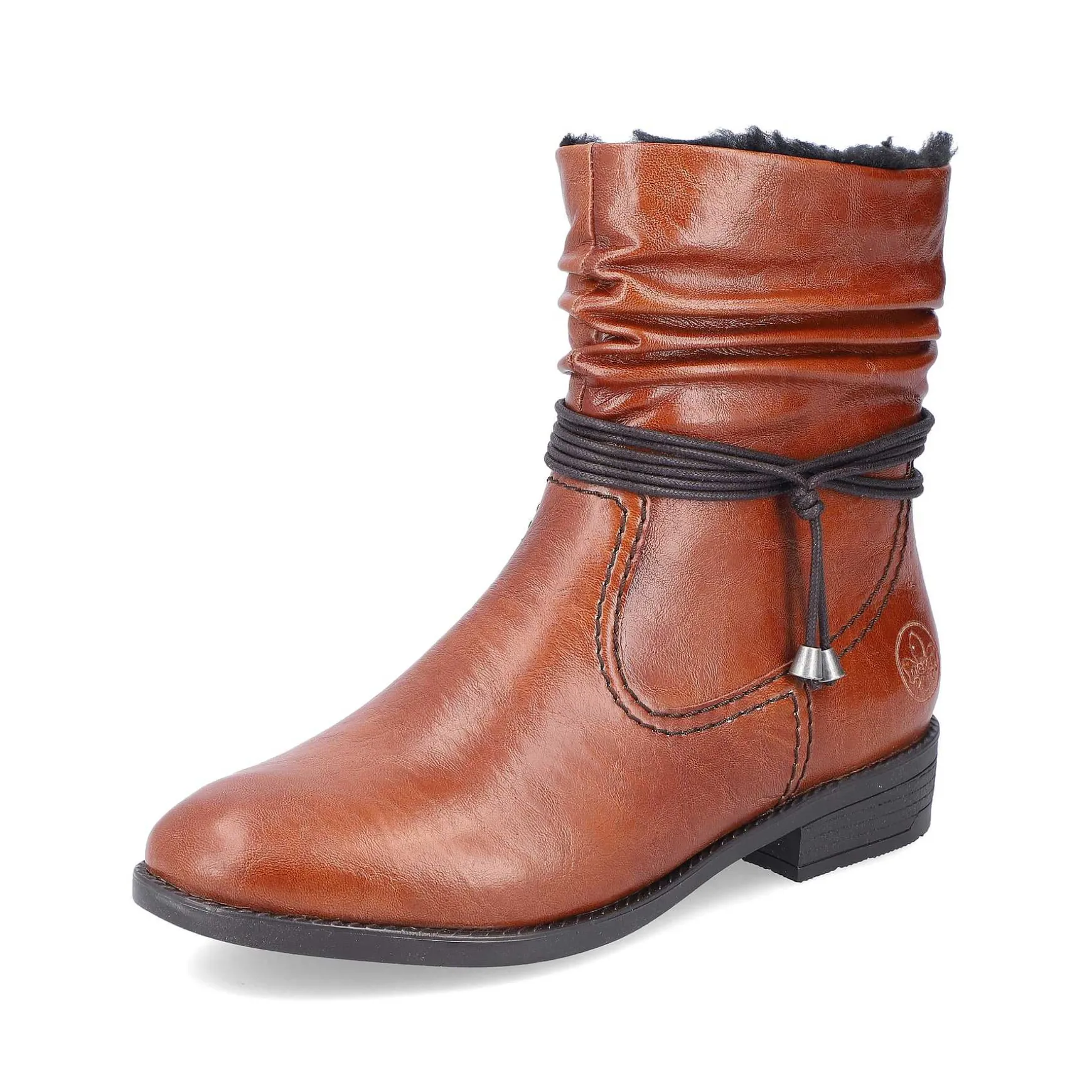 Rieker Women'S Short Boots Chestnut Brown