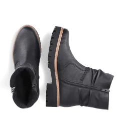 Rieker Women'S Short Boots Jet Black