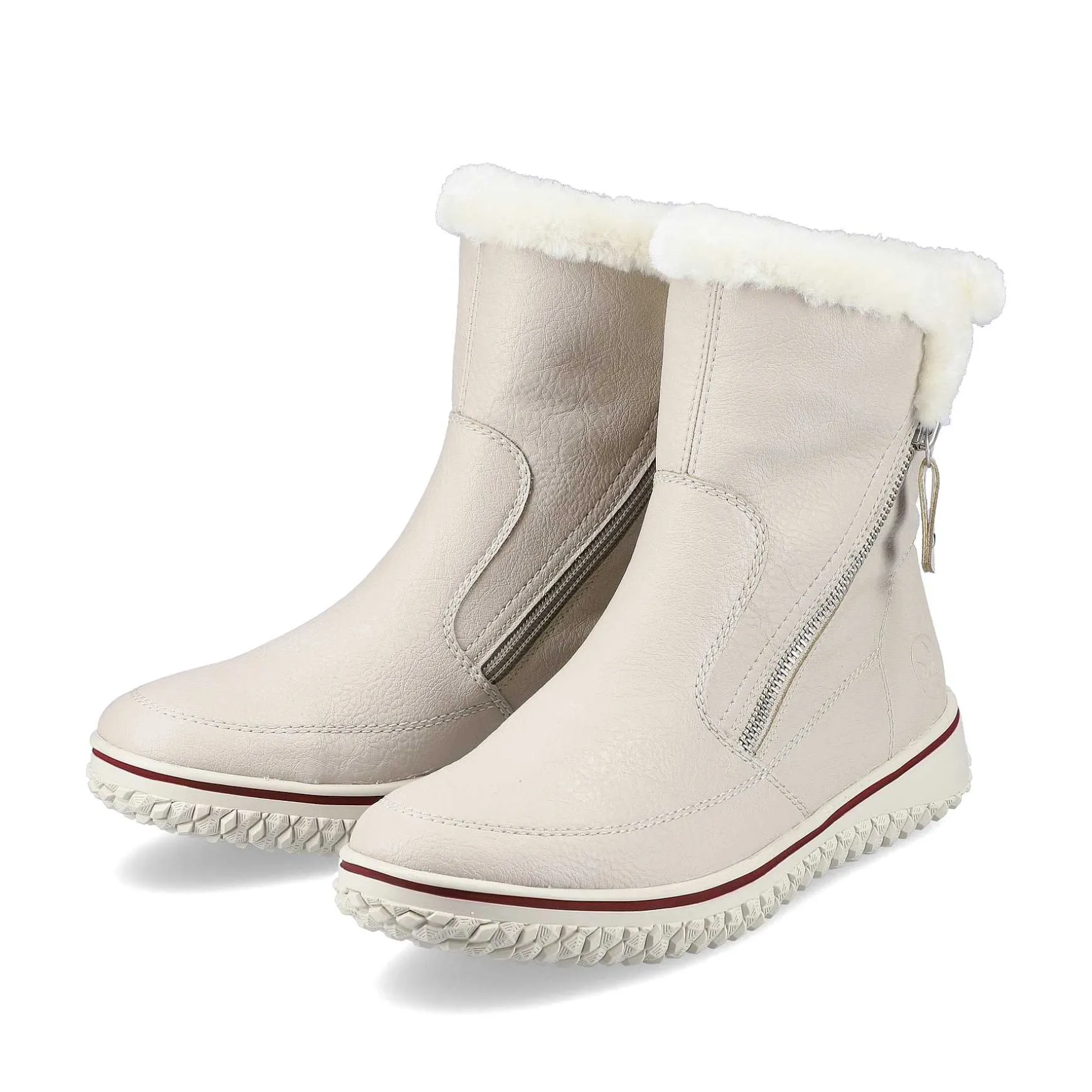 Rieker Women'S Short Boots Cream Beige