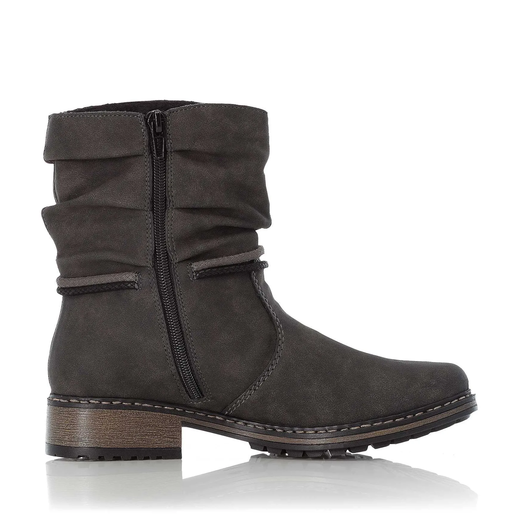 Rieker Women'S Short Boots Asphalt Gray